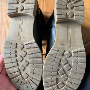 Tommy Hilfiger Oranda Black Lace Up Biker Bootie